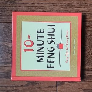 10 minute Feng Shui, easy tips for every room, hard cover book. Skype Alexander